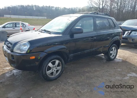 2007 Hyundai Tucson Gls из США, поврежденный, VIN KM8JM12B67U535426